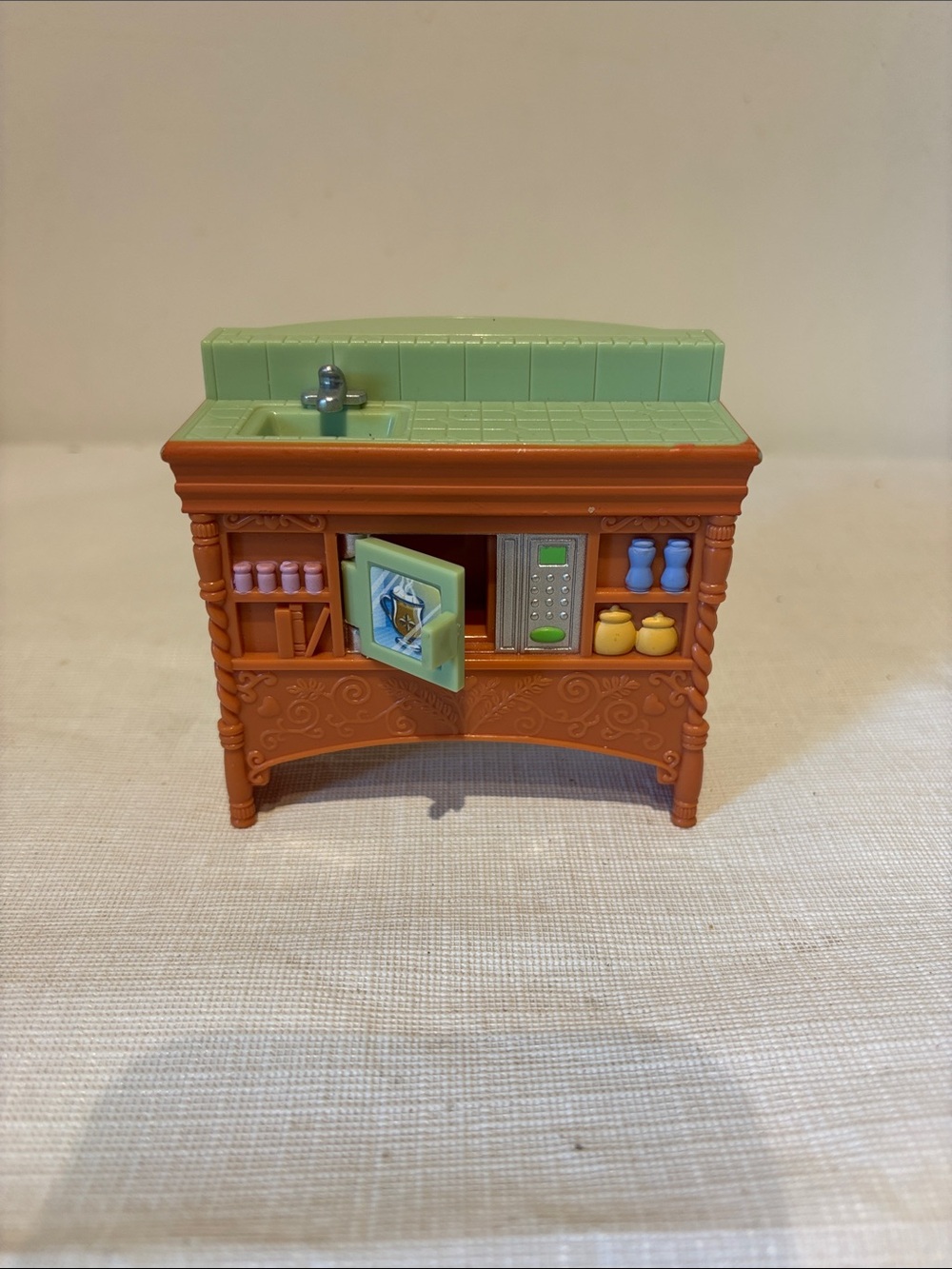 Fisher Price Loving Family Kitchen Sink with Microwave
